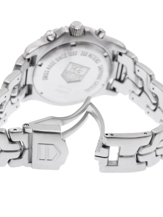 TAG HEUER Link CT1116.BA0550 Chronograph Silver Dial Quartz Men\'s Watch_962556 main image 0